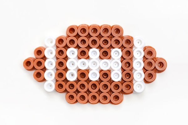 Football Perler Beads | Free Football Perler Bead Patterns