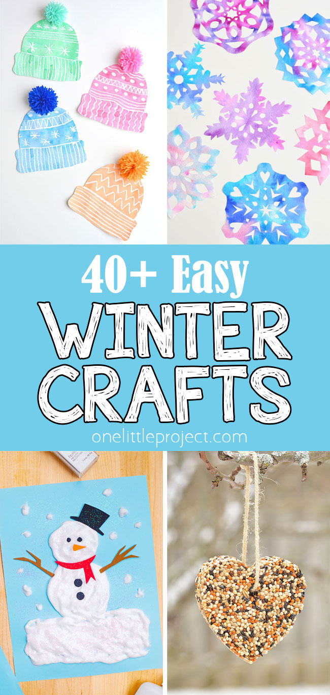 40+ fun and easy winter craft ideas