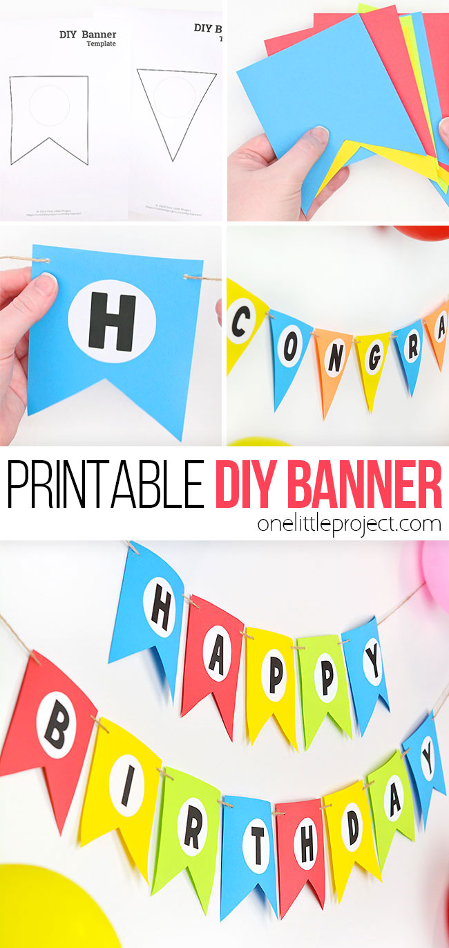 Free templates for printable banners