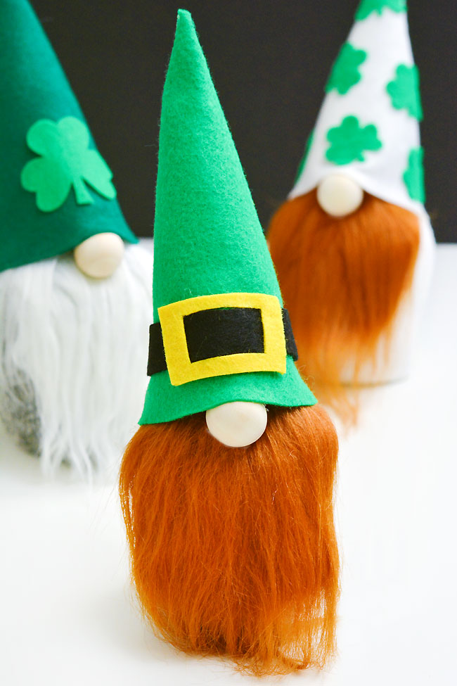 Group of St. Patrick's Day gnomes