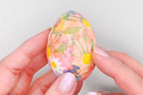 Decoupage Easter Eggs