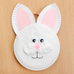 Easter Bunny Paper Plate Basket Craft