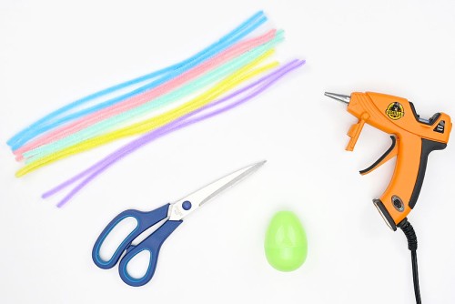 Pipe Cleaner Easter Eggs Supplies