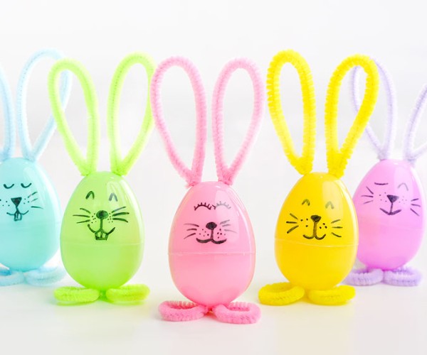 Plastic Bunny Easter Eggs