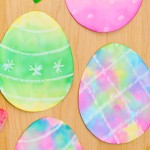 Tissue Paper Eggs Craft