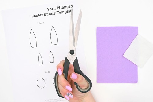 Yarn Wrapped Bunny