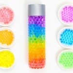 DIY Rainbow Sensory Bottles