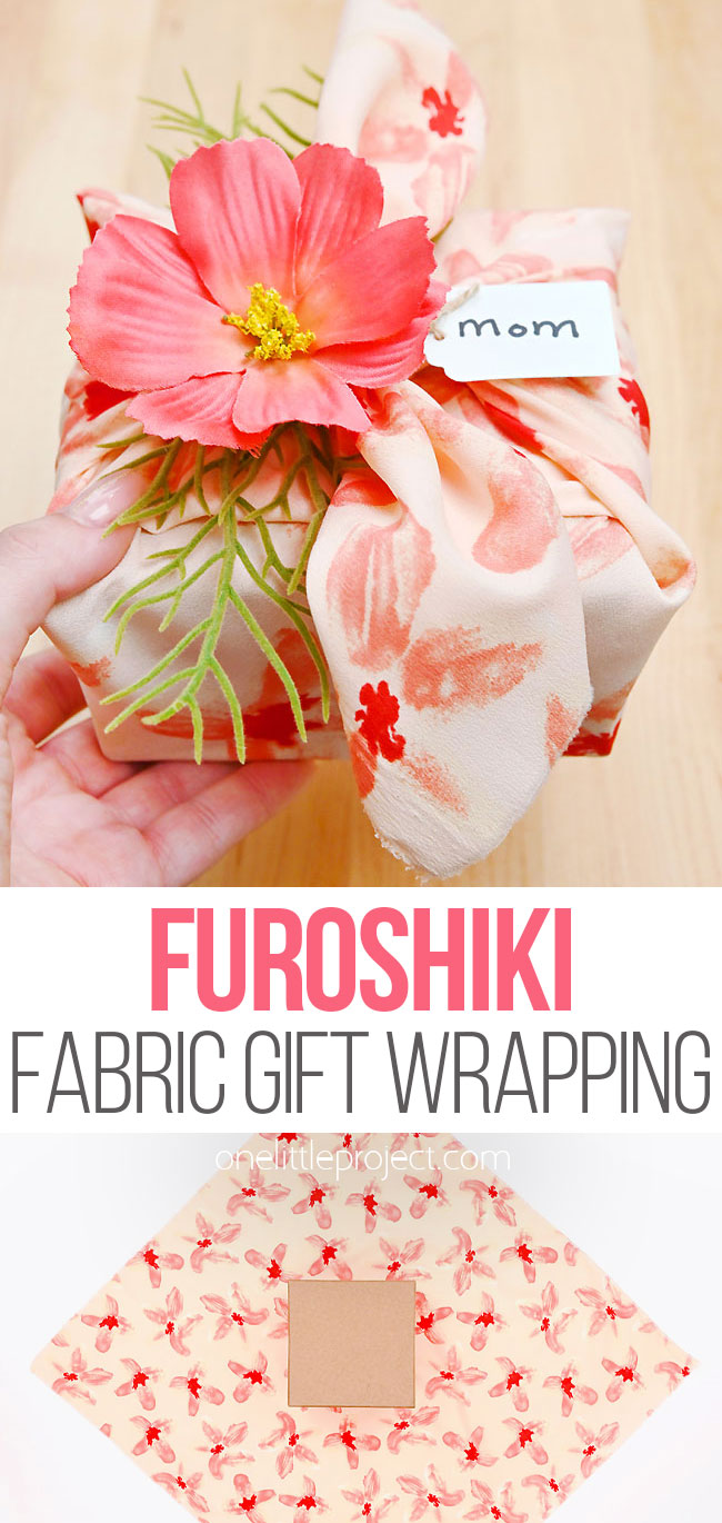 Japanese fabric gift wrapping