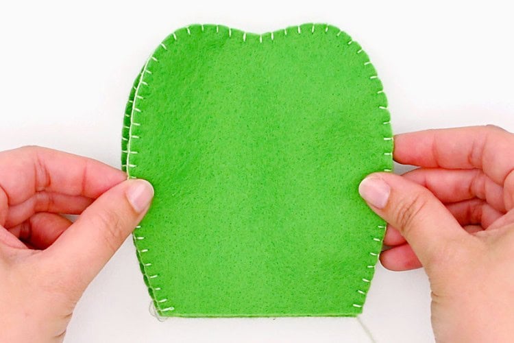 CSS Cactus Print  Felt Pad.
