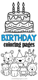 Happy Birthday Coloring Pages | Free, Printable Birthday Coloring Sheets