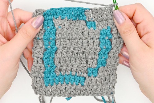 Monogram Crochet Coasters