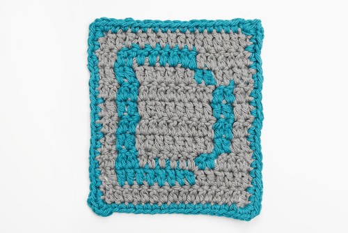 Monogram Crochet Coasters