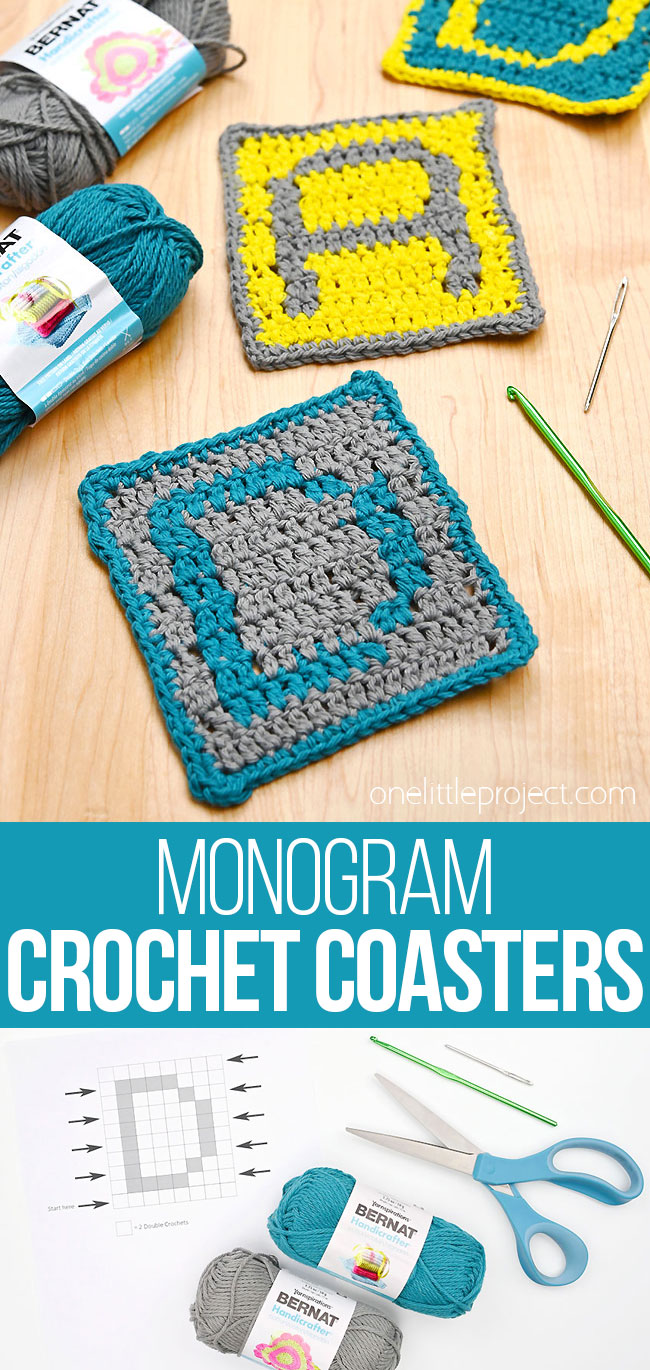 Free pattern for crochet coaster alphabet graph patterns