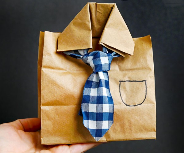 Paper Bag Father's Day Craft