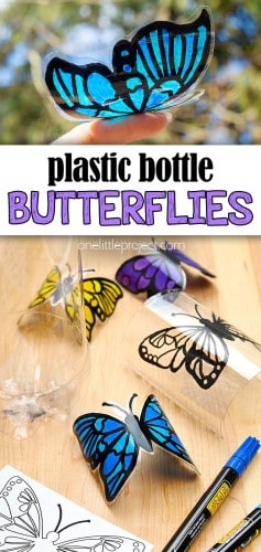 Insect Model Using Bottle Plastic Bottle Butterfly Craft | How to Make Plastic Bottle Butterflies