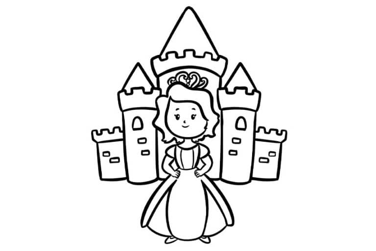 Girl Coloring Pages - Free, Printable Coloring Sheets for Girls