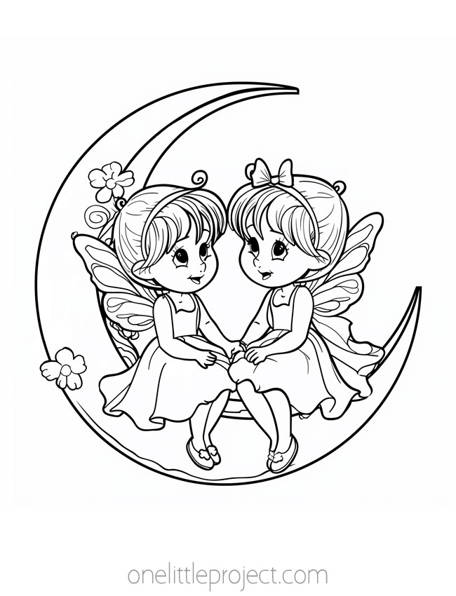 Fairies Coloring Pages