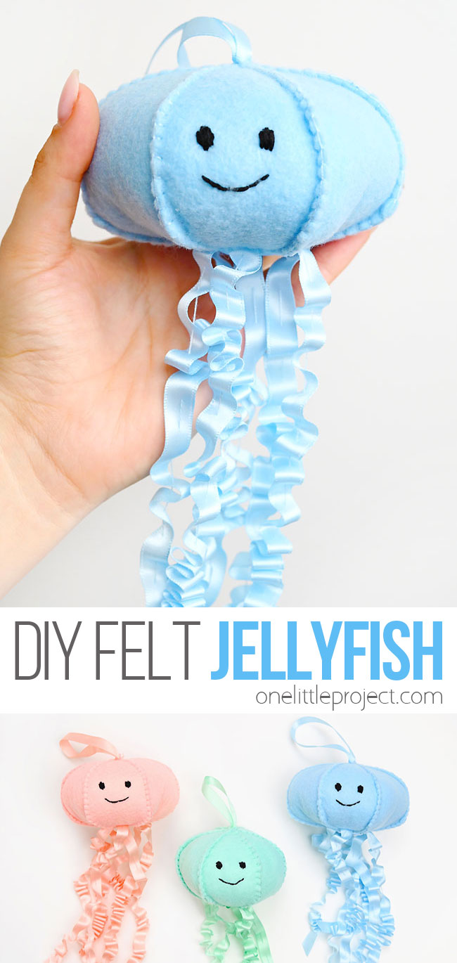 Easy felt jellyfish craft