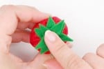 Felt Strawberry Pattern | How to Make Felt Strawberries