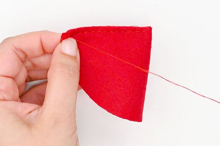 Felt Strawberry Pattern | How to Make Felt Strawberries