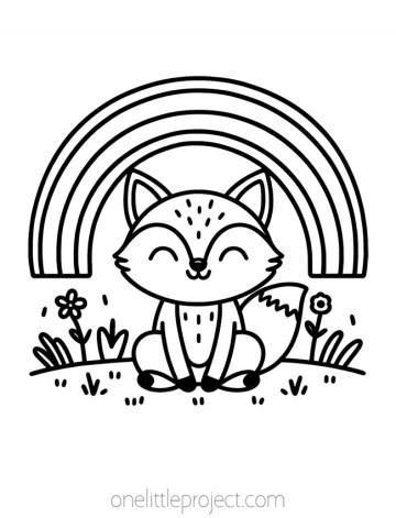 Fox Coloring Pages | Free, Printable Fox Coloring Sheets