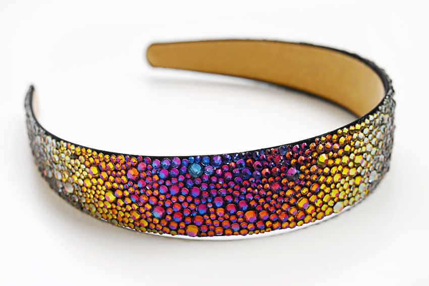 DIY Rhinestone Headband | How to Make a Rhinestone Headband display picture 1