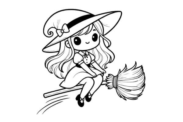 Witch Coloring App Witch Coloring App