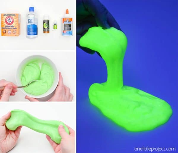 Glow in the Dark Slime | How to Make Glow in the Dark Slime