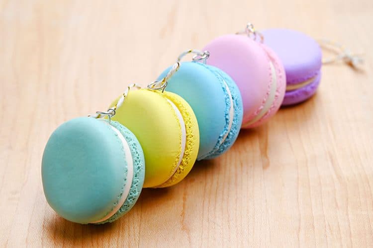 Clay Macaron Clay macaron ornaments