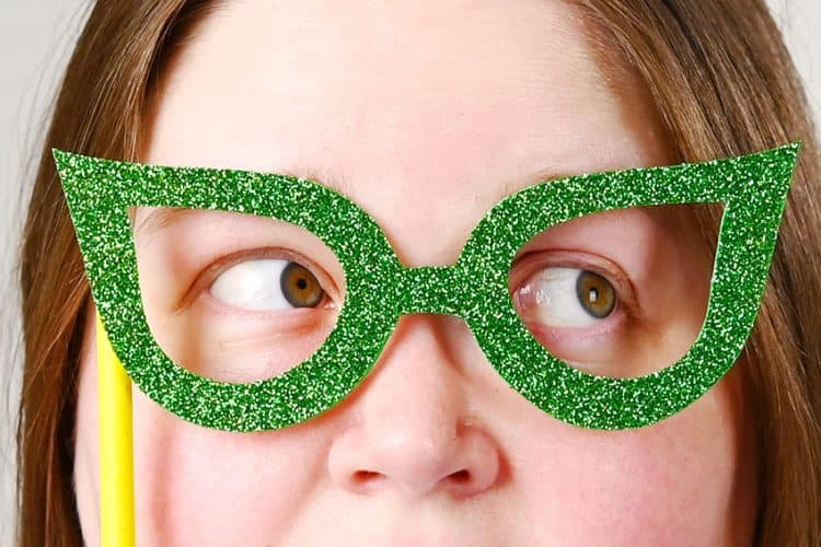 Glitter Glasses Glitter glasses photo props