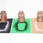 Groundhog Day Shadow Art