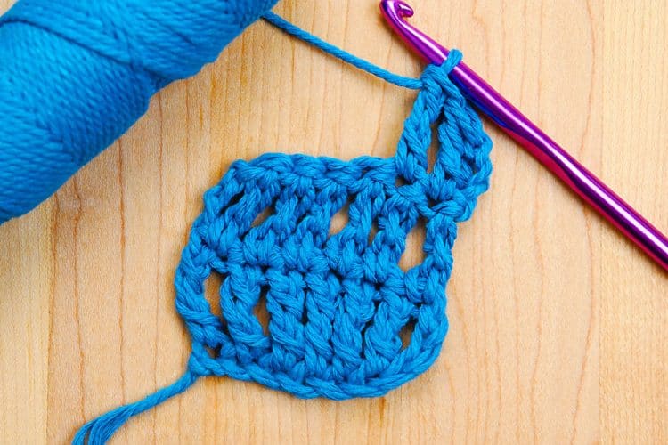 Treble Crochet Stitch