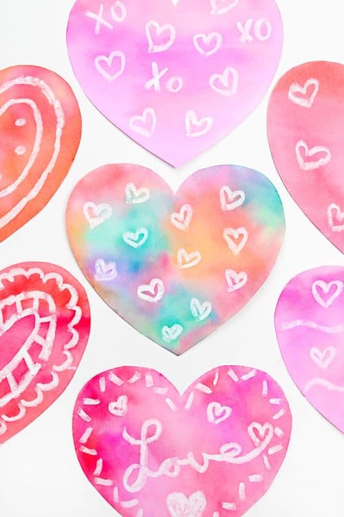 Valentine's Day Crafts for Kids - Tissue Paper Valentines Valentine's Day Crafts for Kids - Tissue Paper Valentines