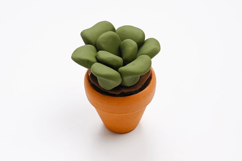 DIY Clay Cactus - Cute and Easy Polymer Clay Craft