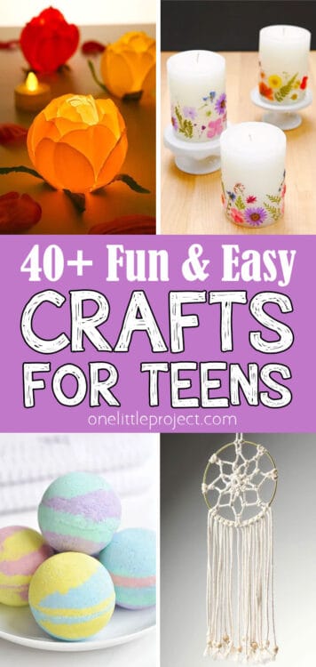 40+ Fun Crafts for Teens – Easy Crafts for Teenagers & Tweens