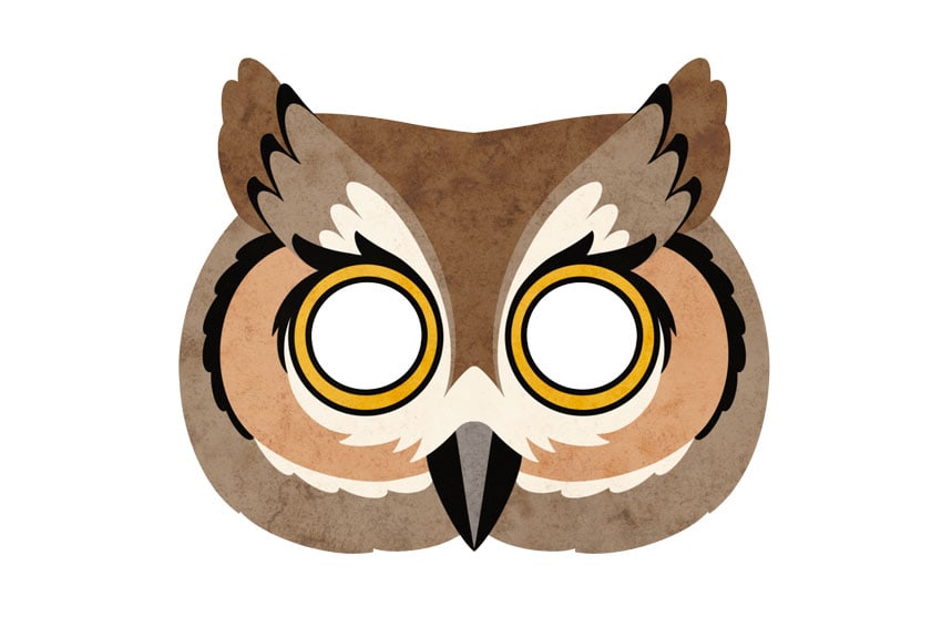 Free Printable Fox Mask Paper Fox Mask Craft Free Printable Fox Mask Paper Fox Mask Craft