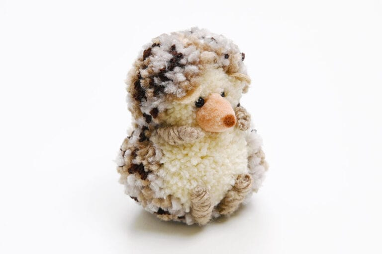 Pom Pom Hedgehog Cute Hedgehogs Pom Pom Craft