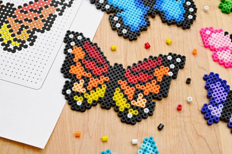 Perler Bead Butterfly How to make butterfly Perler beads