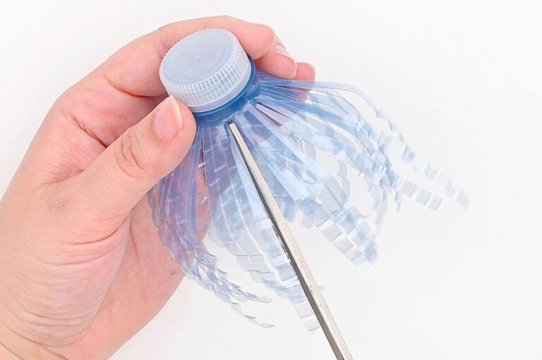 Water Bottle Fireworks Craft – Easy Upcycled Project