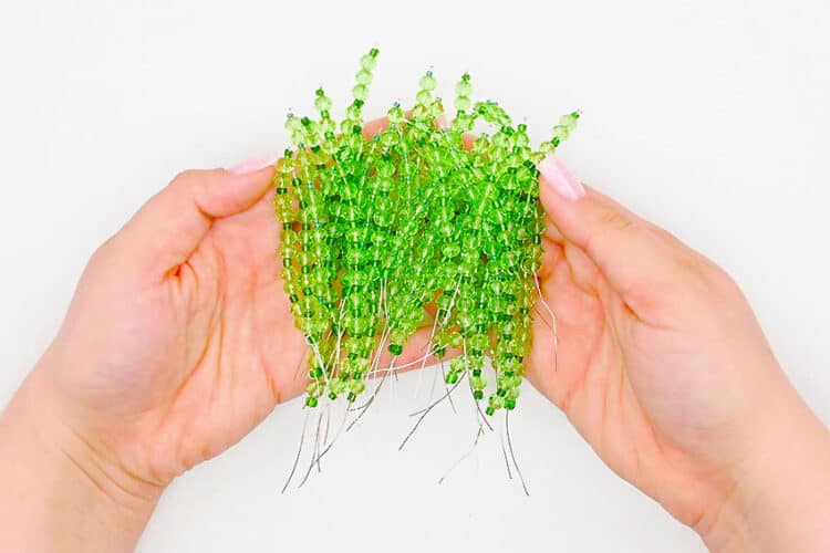 How To Make A Beaded Plant Easy Cute Diy Decor