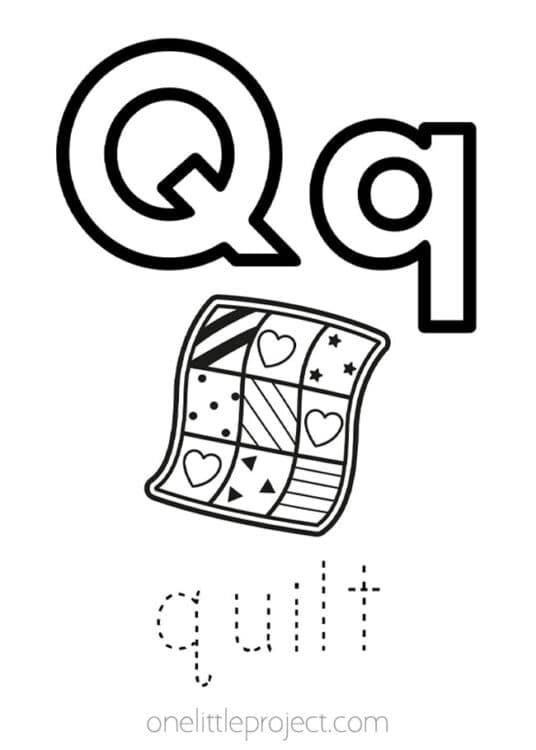 Alphabet Coloring Pages Free Printable AZ Letters to Color