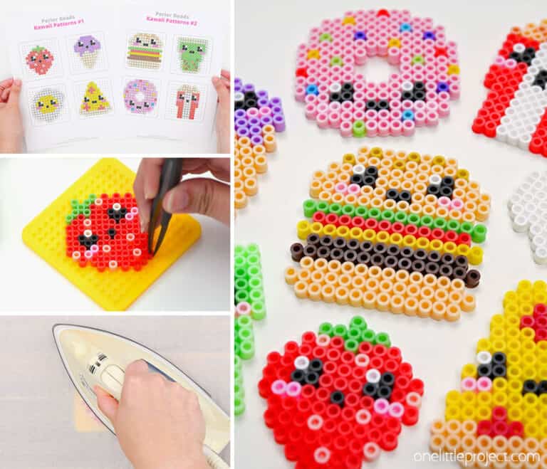 Kawaii Perler Bead Patterns (Free!) - Cute Melty Bead Designs
