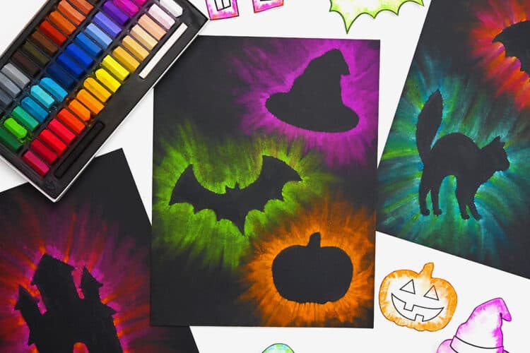 Halloween Chalk Art Ideas