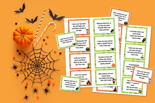 Halloween Scavenger Hunt for Kids - Free Printable Games