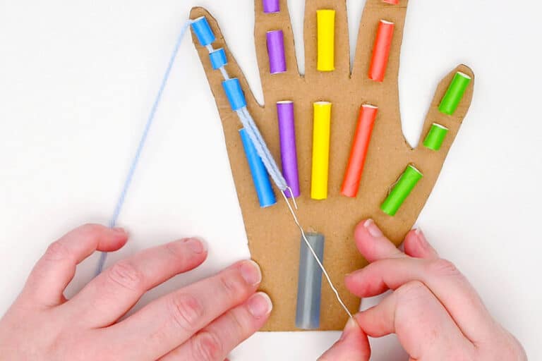 Robot Hand STEM Craft - How to Make a Cardboard Robotic Hand