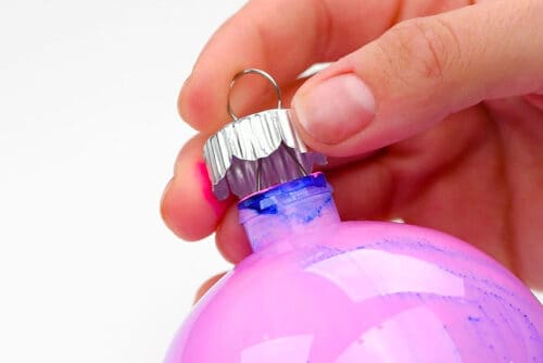 Alcohol Ink Ornaments