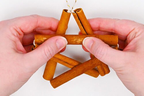 Cinnamon Stick Star Ornament