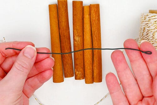 Cinnamon Stick Star Ornament