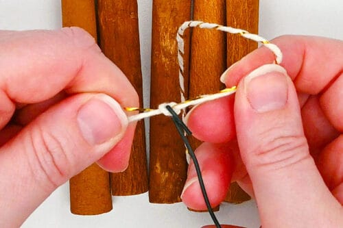 Cinnamon Stick Star Ornament