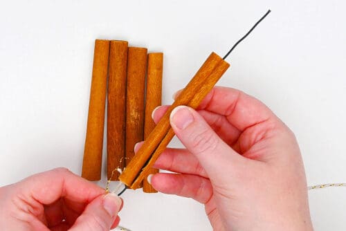 Cinnamon Stick Star Ornament